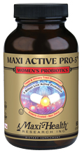 Maxi Health Kosher Maxi Active Pro-5 Woman&rsquo;s Probiotic 60 Maxicaps